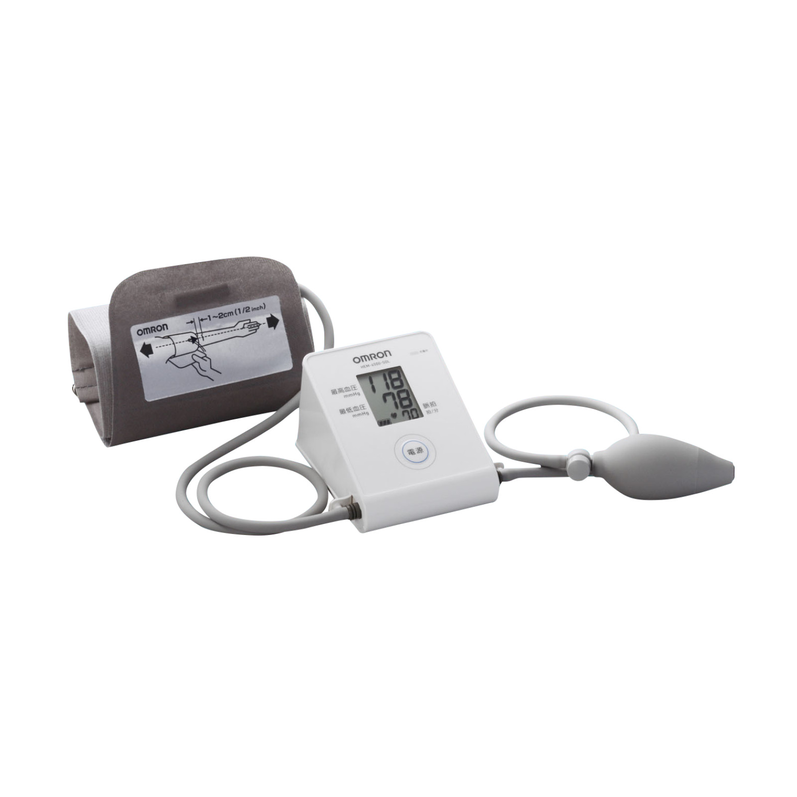 HEM-4500-SOL Upper arm solar sphygmomanometer