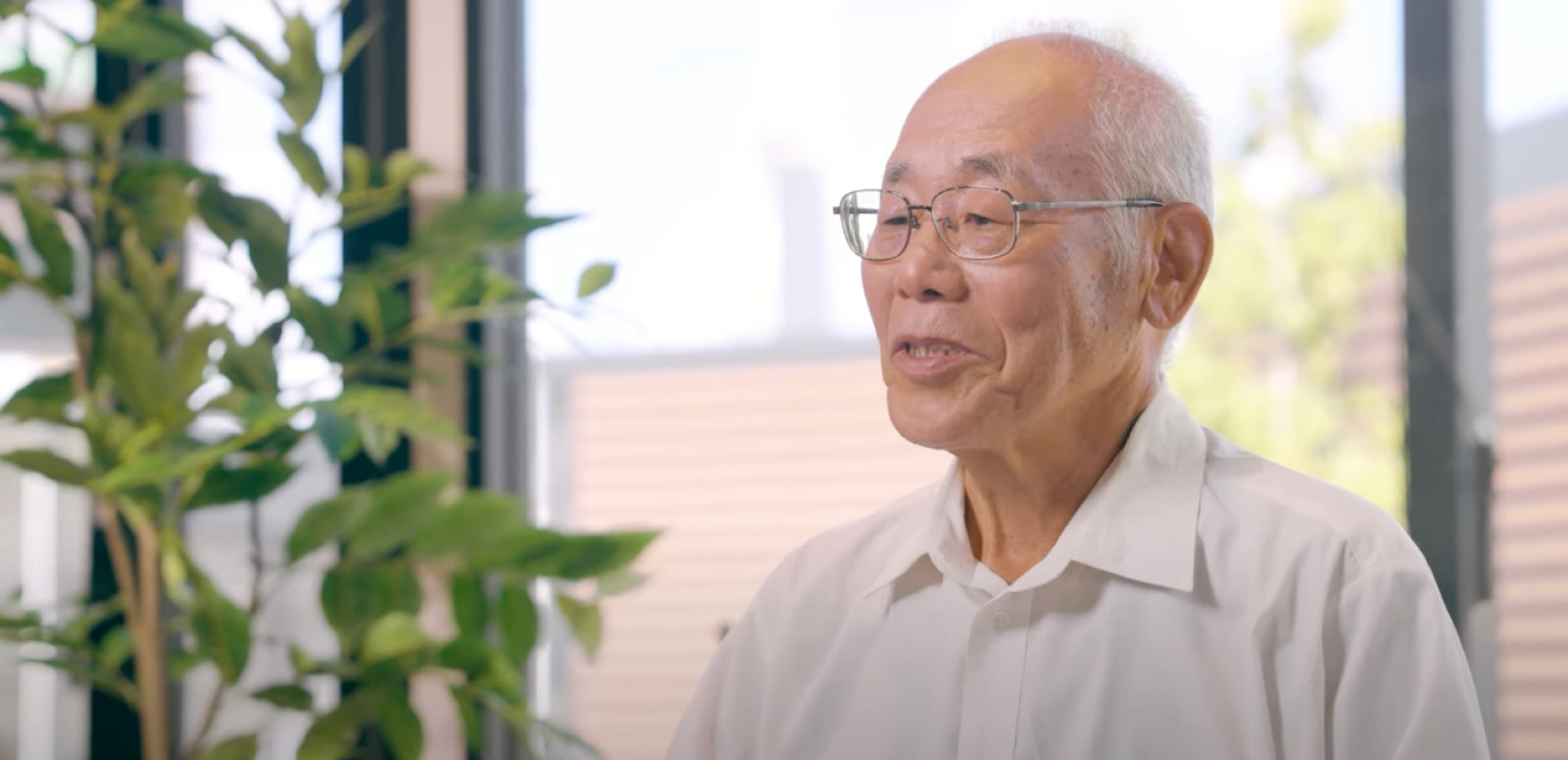 Patient being interviewed